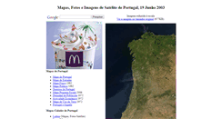 Desktop Screenshot of mapas-portugal.com